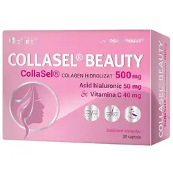 COLLASEL BEAUTY – Colagen Hidrolizat + Acid Hialuronic & Vitamina C