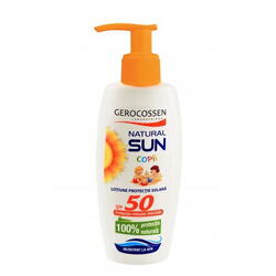 Lotiune cu protectie solara pentru copii SPF 50 Gerocossen Natural Sun 200 ml