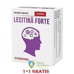 Lecitina Forte 30 capsule 1+1 Cadou