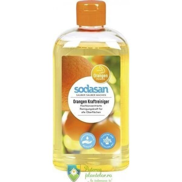 Sodasan Solutie Bio Universala de curatare cu portocale 500 ml