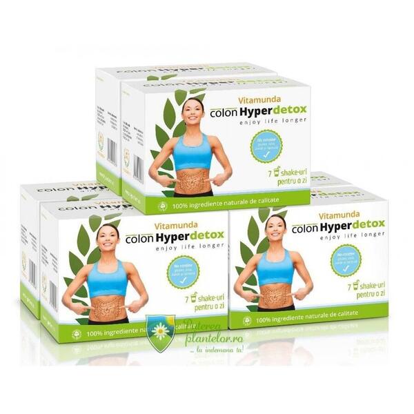 Hyperfarm Vitamunda ColonHyperdetox 7pl x 6 cutii Pachet pentru 6 zile