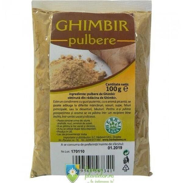 Herbavita Ghimbir pulbere 100 gr