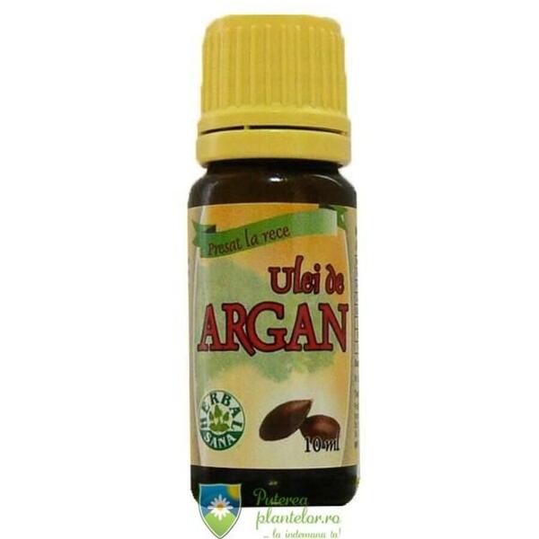 Herbavita Ulei de Argan presat la rece 10 ml