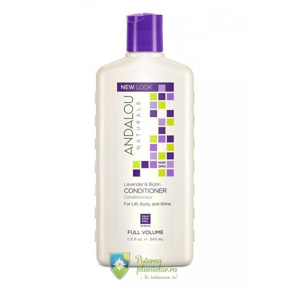 Secom Lavender Biotin Full Volume Conditioner Andalou 340 ml