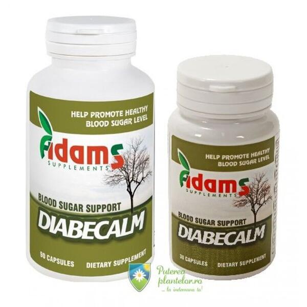 Adams Vision Diabecalm 90 capsule + 30 capsule Gratis