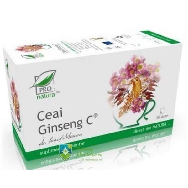 Medica Ceai Ginseng C 20 doze + 5 dz