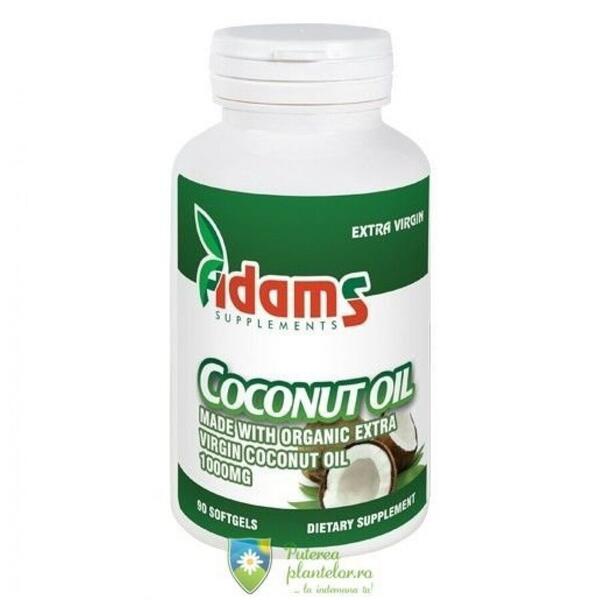 Adams Vision Coconut Oil 1000mg 90 capsule moi