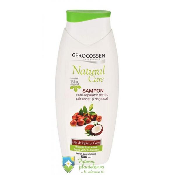 Gerocossen Sampon nutri-reparator cu ulei de Cocos Bio si Jojoba 500 ml