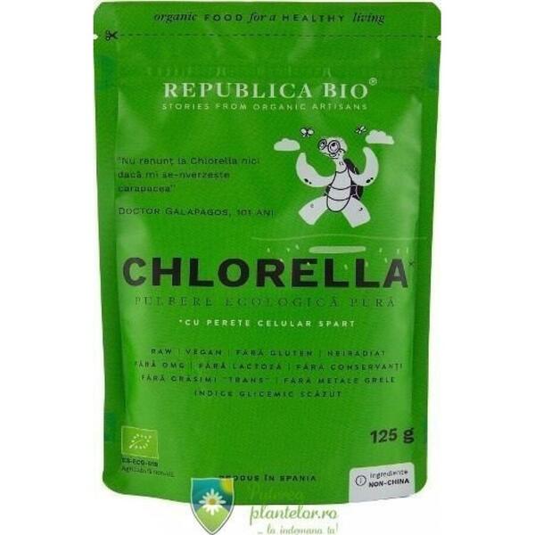 Republica Bio Chlorella pulbere ecologica pura 125 gr