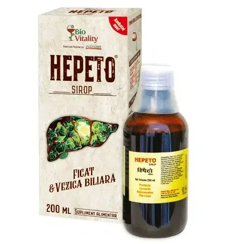 Bio Vitality Hepeto sirop 200 ml