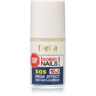 Delia Cosmetics Baza Top coat balsam Keratin Builder pentru unghii 11 ml