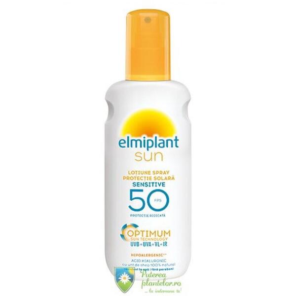 Elmiplant Sun Lotiune SPF50 Sensitive spray 200 ml