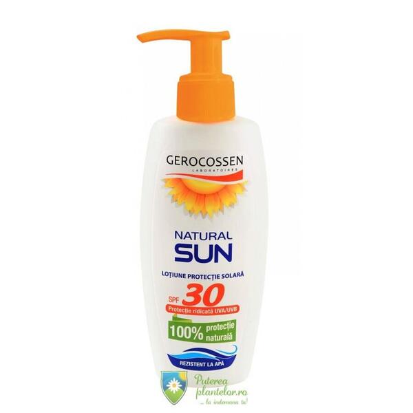 Gerocossen Natural Sun Lotiune Spray Copii protectie solara SPF30 200 ml