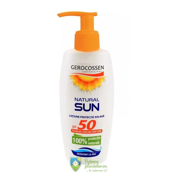 Gerocossen Natural Sun Lotiune Spray protectie solara SPF50 200 ml