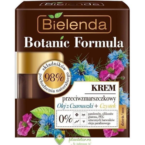 Bielenda Crema Botanic cu Ulei de Chimen si Trandafir de Stanca zi/noapte 50 ml