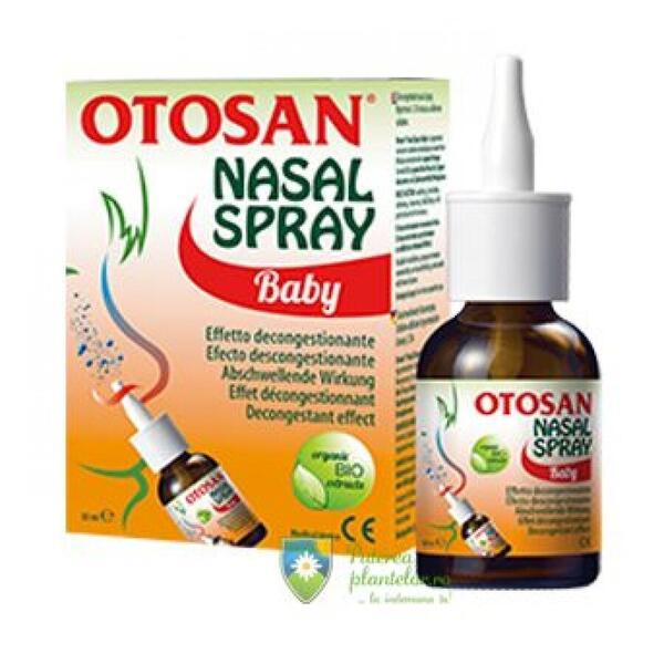 Otosan Spray Nazal Decongestionant Copii Bio 30 ml