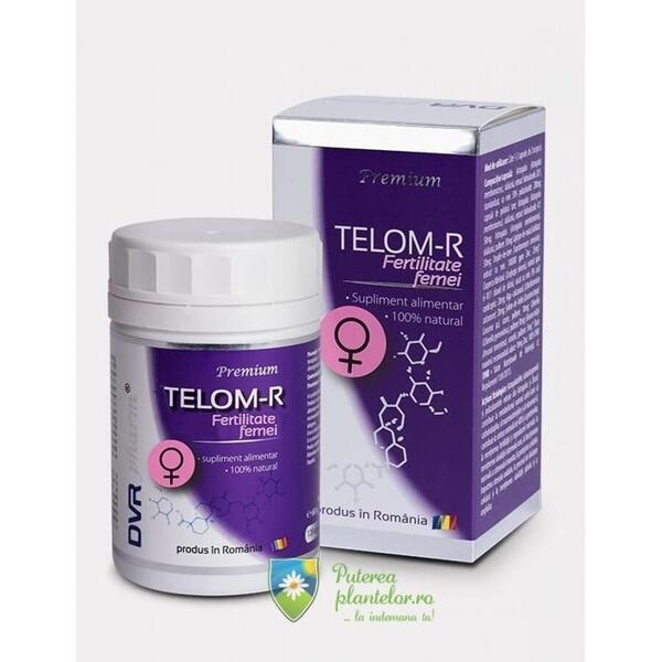 Dvr Pharm Telom-R Fertilitate Femei 120 capsule