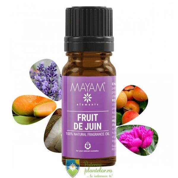 Mayam-Ellemental Parfumant natural Fruit de Juin 10 ml