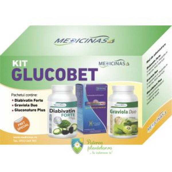 Medicinas Kit Glucobet Pachet 1 luna