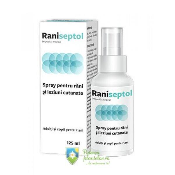 Zdrovit Raniseptol spray pentru rani adulti si copii 125 ml