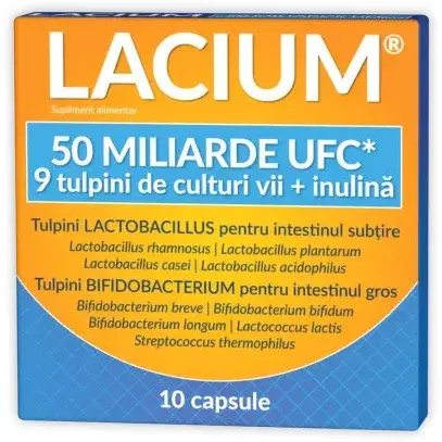 Zdrovit Lacium 50 miliarde UFC 10 capsule