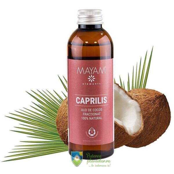 Mayam-Ellemental Ulei de cocos fractionat Caprilis 100 ml