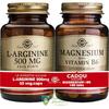 Solgar L-arginine 500mg 50 cps + Magnesium cu B6 100 tb Gratis