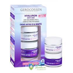 Set creme antirid Hyaluron Anti-Age de zi si de noapte 2 x 50 ml