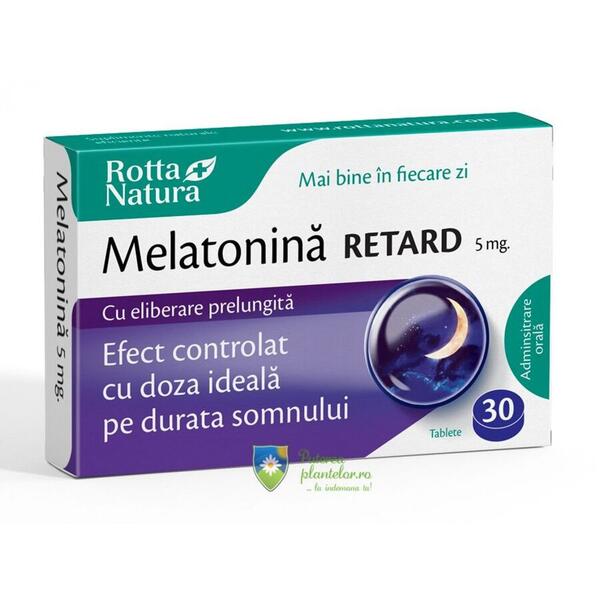 Rotta Natura Melatonina Retard 5mg 30 tablete