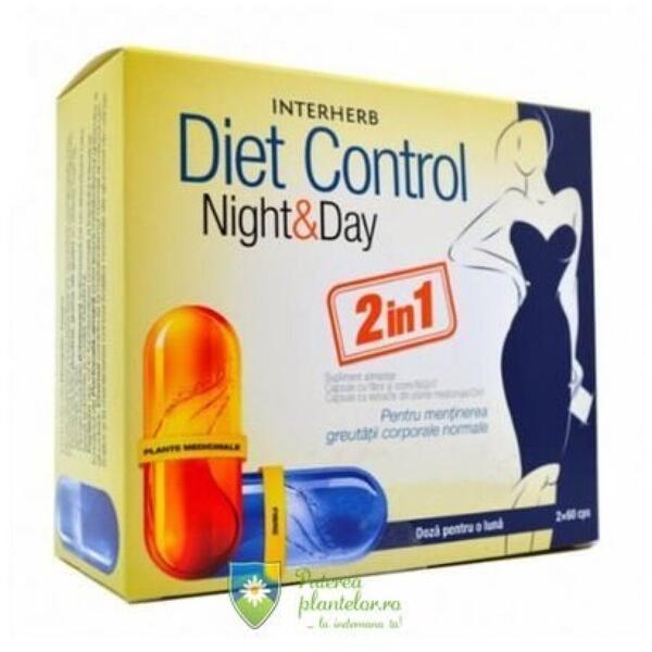 Interherb - Casa Herba Diet Control Night&Day 2*60 capsule