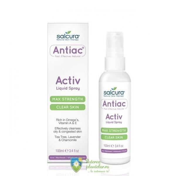 Salcura Spray Antiac pentru curatarea pielii cu Omega, vitamina A, E 100 ml