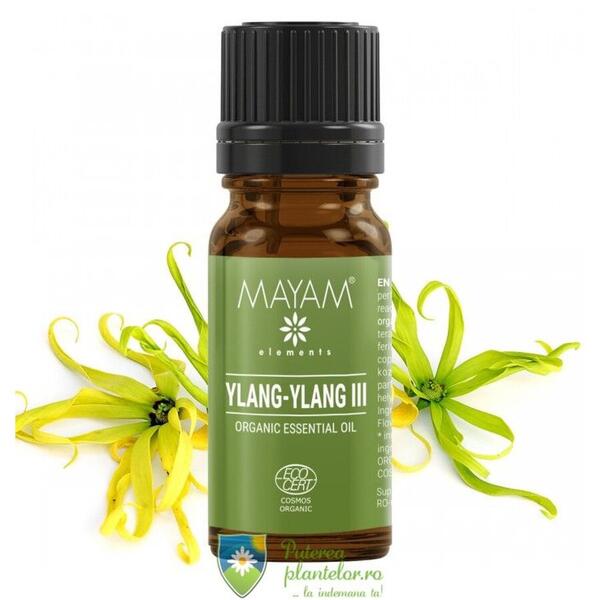 Mayam Ellemental Ulei esential de Ylang-ylang Bio 10 ml