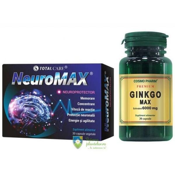 Cosmo Pharm NeuroMax 30 capsule + Ginkgo Max Extract 30 capsule Gratis