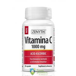Vitamina C Acid ascorbic 1000mg 30 capsule
