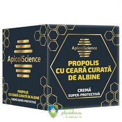 Crema super-protectiva de propolis cu ceara curata de albine ApicolScience 75 ml