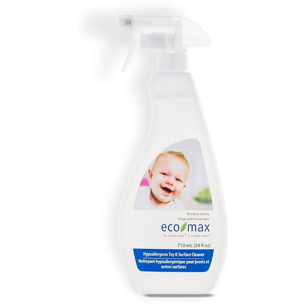 EcoMax Solutie pentru curatare jucarii si camera bebelusului 710 ml