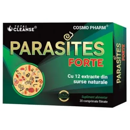 Cosmo Pharm Parasites Forte, 30 comprimate, Cosmopharm