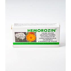 Hemorozin supozitoare 10*1.5 gr
