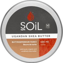 Unt de Shea Pur 100% Organic, 100 ml, SOiL