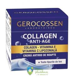 Crema antirid de noapte Collagen Anti-Age 50 ml