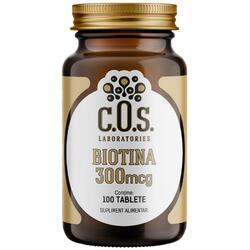 COS Laboratories Vitamina B7 300mcg 100 tablete
