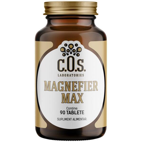 COS Laboratories Magnefier Max- Magneziu + Fier 90 tablete