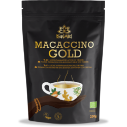 Bautura instant functionala bio vegana Macaccino Gold 250g