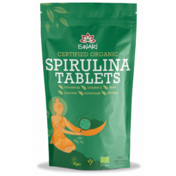 Iswari Superfood Portugal Spirulina bio sub forma de tablete, 200buc 100g
