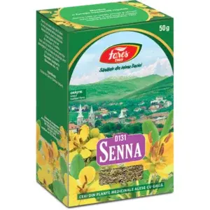 Fares Ceai Senna frunze cutie 50 gr