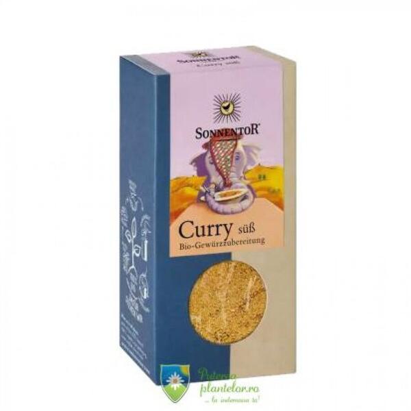 Sonnentor Condiment Curry dulce amestec Bio 50 gr