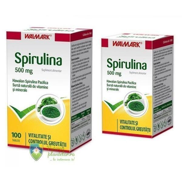 Walmark Spirulina 500mg 100 + 30 tablete Cadou