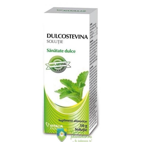 Vitalia Pharma Dulcostevina solutie indulcitor 50 ml