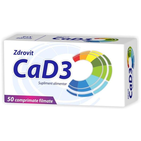 Zdrovit Calciu+Vitamina D3 50 comprimate