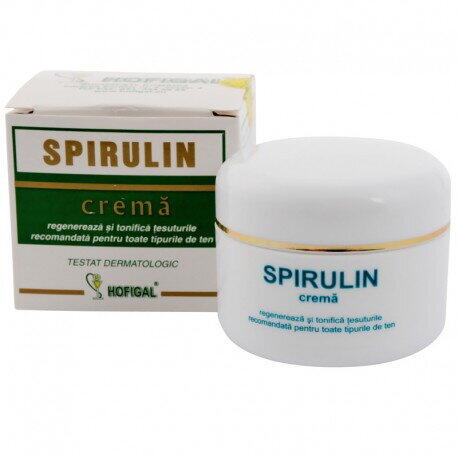 Hofigal Crema Spirulin cu extract de spirulina 50 ml